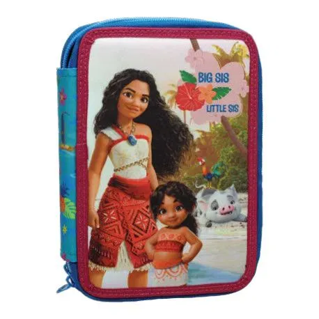 Expressz szállítás Disney Vaiana Big Sis tolltartó töltött 2 emeletes