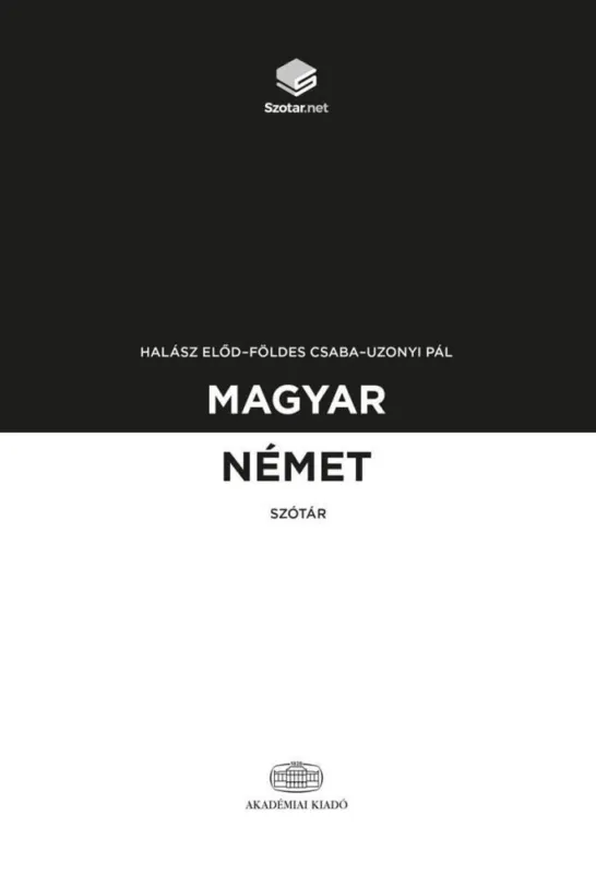 Gyors szállítás MAGYAR-NÉMET SZÓTÁR + ONLINE SZÓTÁRCSOMAG