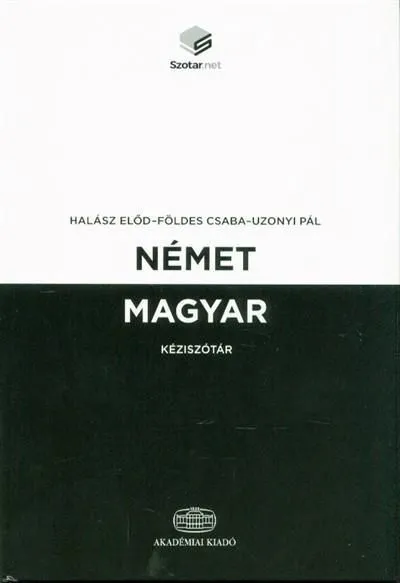 NÉMET-MAGYAR KÉZISZÓTÁR + ONLINE SZÓTÁRCSOMAG Akciós ár