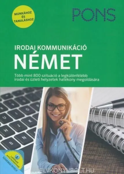 Árengedmény PONS IRODAI KOMMUNIKÁCIÓ - NÉMET ÚJ KIADÁS
