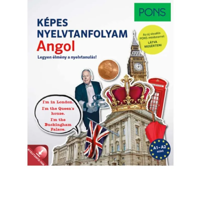 PONS KÉPES NYELVTANFOLYAM ANGOL Alacsony ár