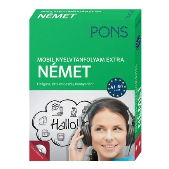 Akciós ár PONS MOBIL NYELVTANFOLYAM NÉMET EXTRA (2 CD) - ÚJ