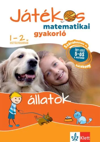 Biztonságos vásárlás Játékos matematikai gyakorló 1-2. osztályosoknak - Állatok