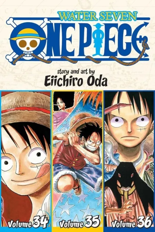 One Piece (Volume 34,35,36) Szuper akció