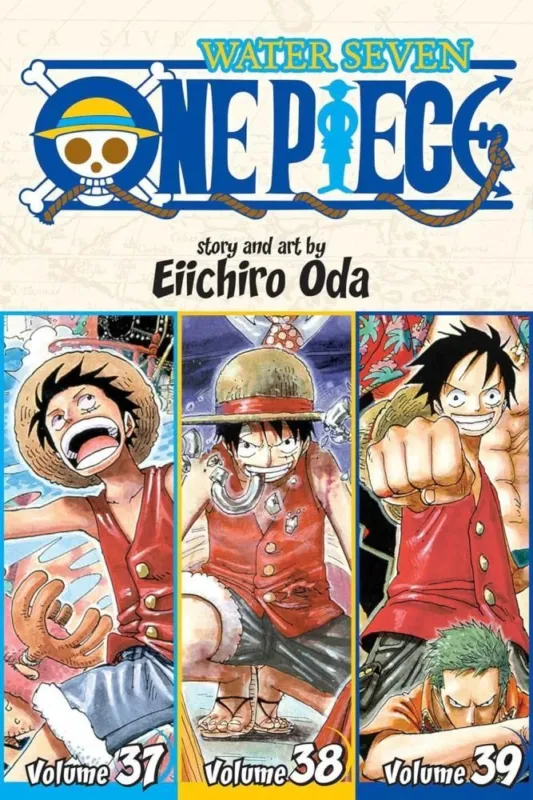 One Piece (Volume 37,38,39) Azonnal elérhető