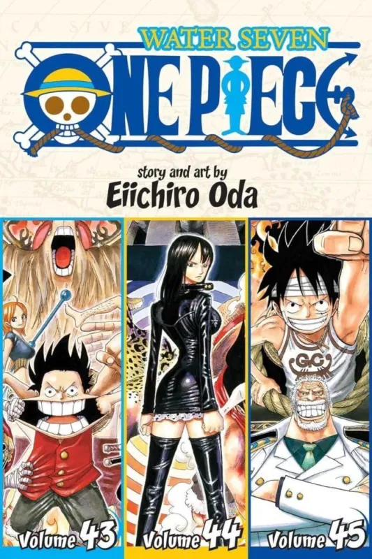 Népszerű One Piece (Volume 43,44,45)