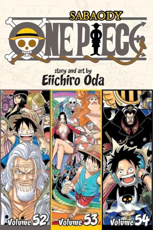 One Piece (Volume 52,53,54) Kedvezmény