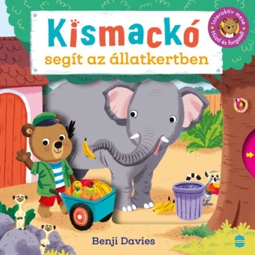 Kismackó segít az állatkertben Expressz kézbesítés