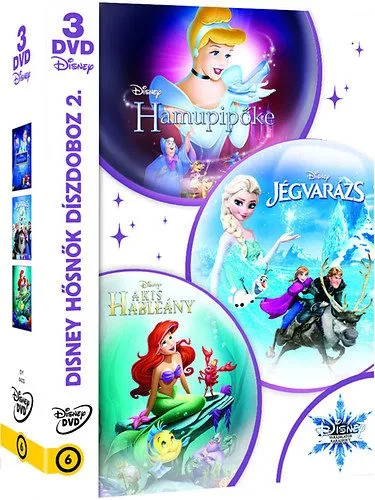 Disney hősnők díszdoboz 2. - DVD Népszerű