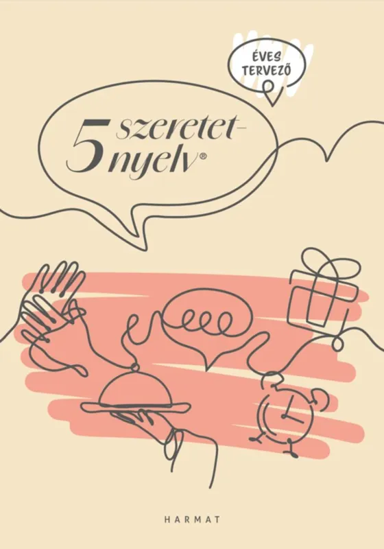 5 szeretetnyelv - éves tervező (bézs) Kihagyhatatlan ajánlat
