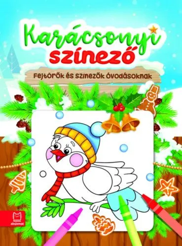 Kedvezményes ár Karácsonyi színező - Fejtörők és színezők óvodásoknak