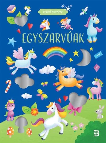 Szezonális akció Csilivili matricák - Egyszarvúak