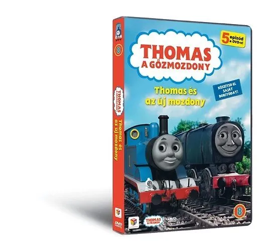 Thomas, a gőzmozdony 8. - Thomas és az új mozdony - DVD Népszerű
