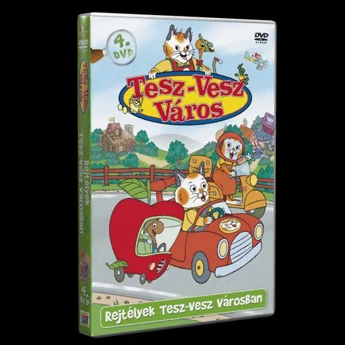 Árengedmény Tesz-vesz város – Rejtélyek Tesz-vesz városban 4. - DVD