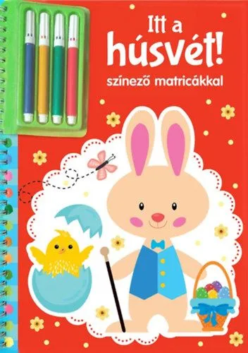 Árcsökkenés Itt a húsvét! - Színező matricákkal és filctollal