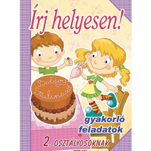 Végkiárusítás Írj helyesen! 2. osztályosoknak - gyakorló feladatok