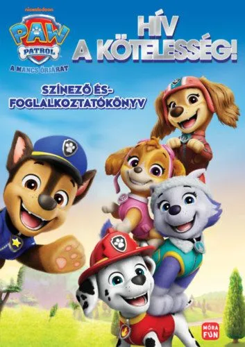Prémium Mancs Őrjárat - Hív a kötelesség - Színező- és foglalkoztatókönyv