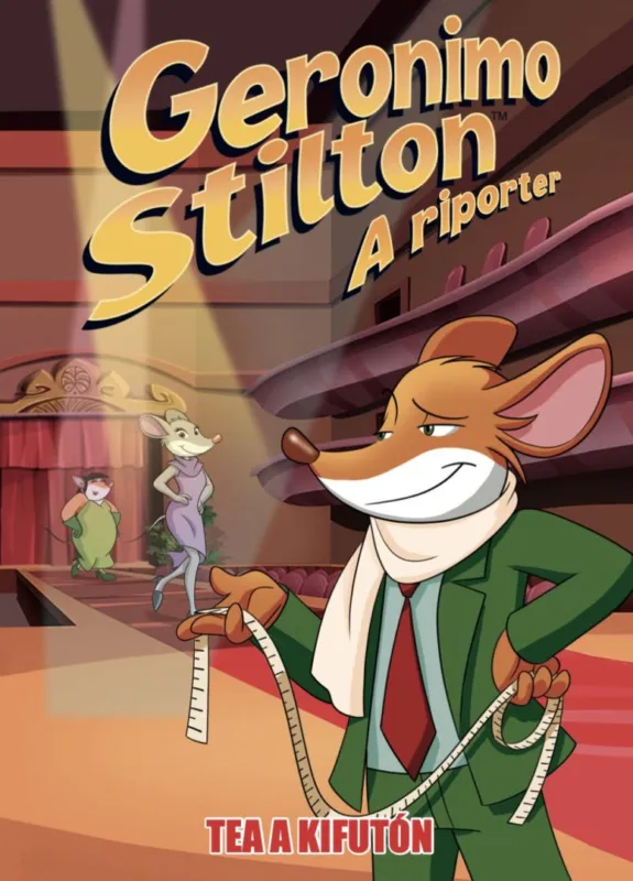 Olcsó Geronimo Stilton, a riporter 17. - Tea a kifutón
