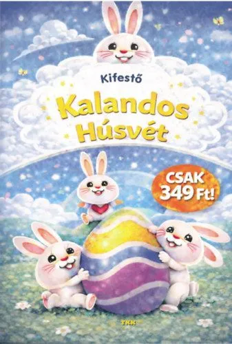 Újdonság Kalandos húsvét kifestő