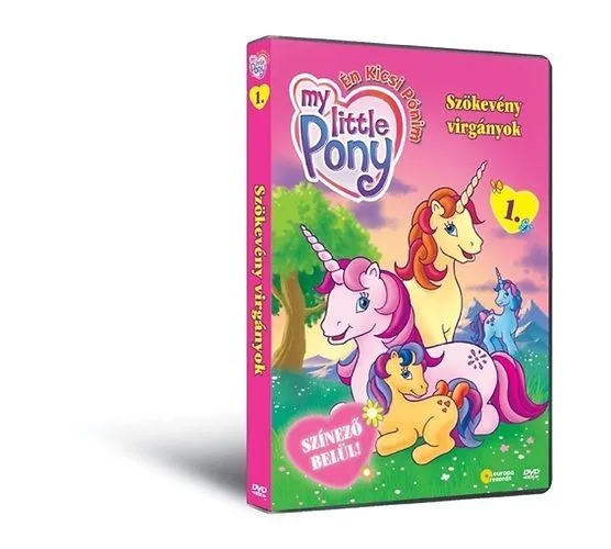 Kedvezmény Az én kicsi pónim 1. - A szökevény virgányok - DVD