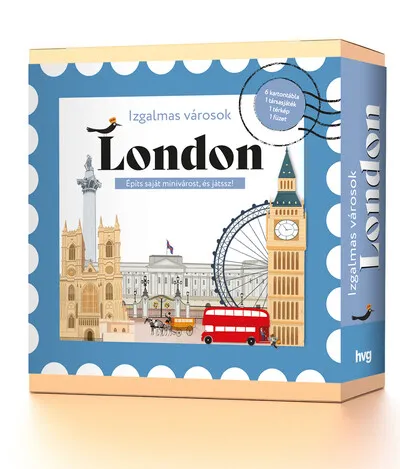 Kihagyhatatlan ajánlat Izgalmas városok - LONDON - Építs saját minivárost, és játssz!
