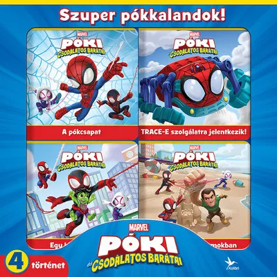 Póki és csodálatos barátai - Szuper pókkalandok! Legnépszerűbb