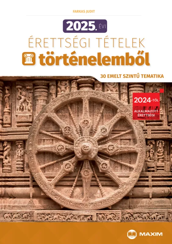 Biztonságos vásárlás 2025. évi érettségi tételek történelemből (30 emelt szintű tematika)