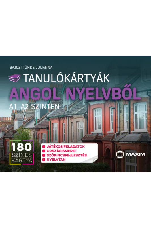 Szuper akció Tanulókártyák angol nyelvből – A1–A2 szinten