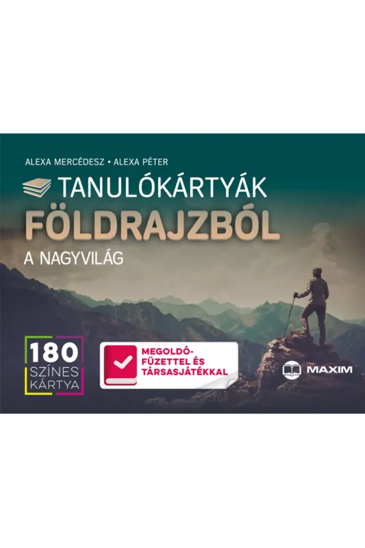 Kihagyhatatlan ajánlat Tanulókártyák földrajzból - A nagyvilág