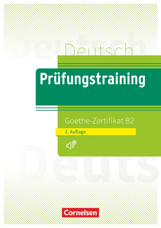 Olcsóbb Prüfungstraining DaF – Goethe-Zertifikat B2