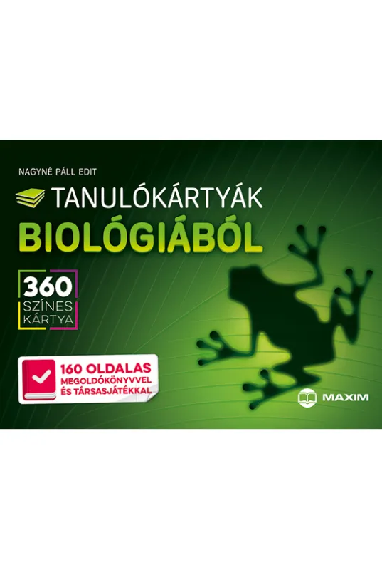Korlátozott ajánlat Tanulókártyák biológiából