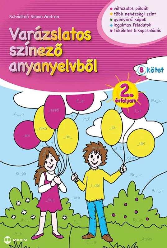 Korlátozott ajánlat Varázslatos színező anyanyelvből 2. évfolyam – B kötet